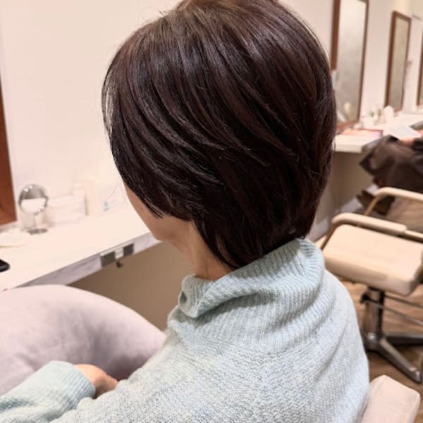 ◎ショートレイヤー◎|美容室CANNON 目白本店