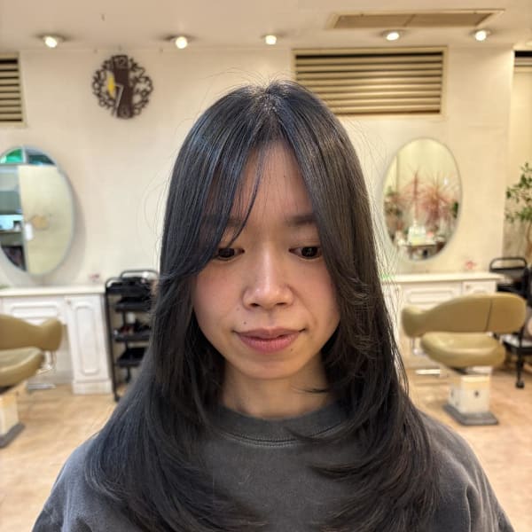 ワンカールレイヤー|hair&make imus MADOMOAZEL