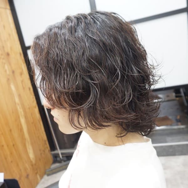 メンズカット/ソフトツイストパーマ