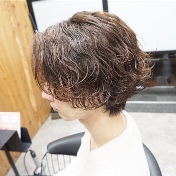 メンズカット/無造作パーマ