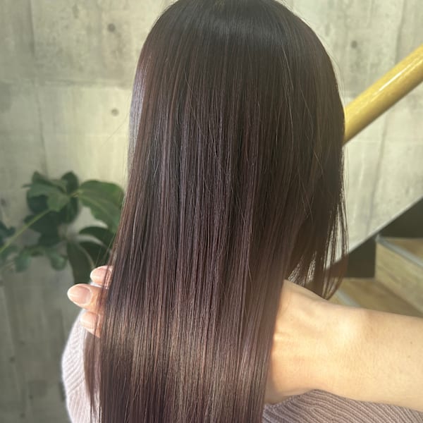 透明感×ほんのりピンクカラー