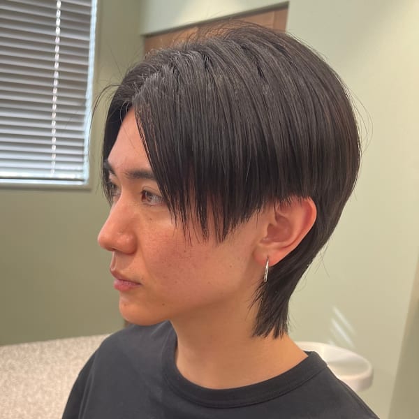 シースルーバングウルフ