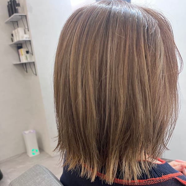 白髪カバー✕明るめ