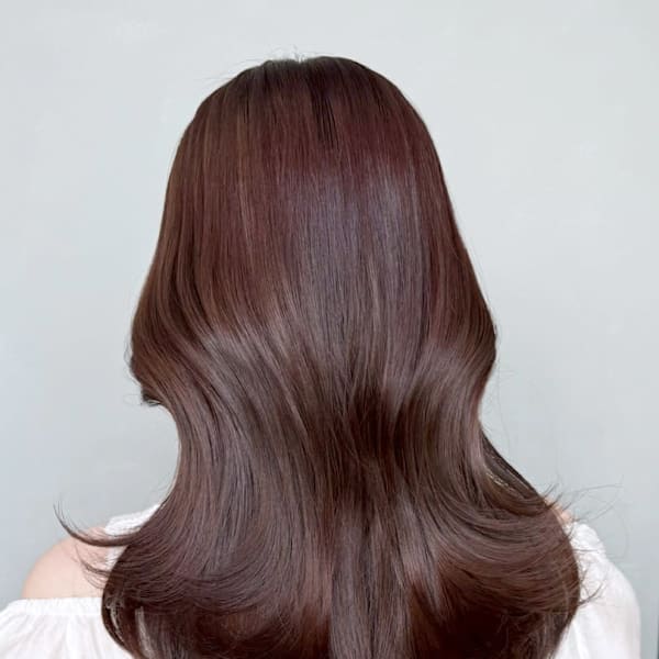 ミディアム韓国ヘア顔周りレイヤー_ba576711|IT by ALBUM 藤沢店【アイティー バイ アルバム】