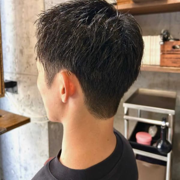 ナチュラルメンズショートスタイル|Lourdes hair design