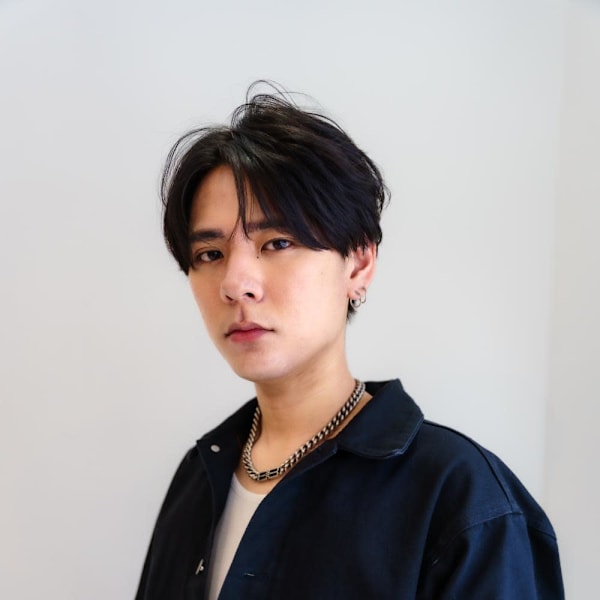 シンプルセンターパート