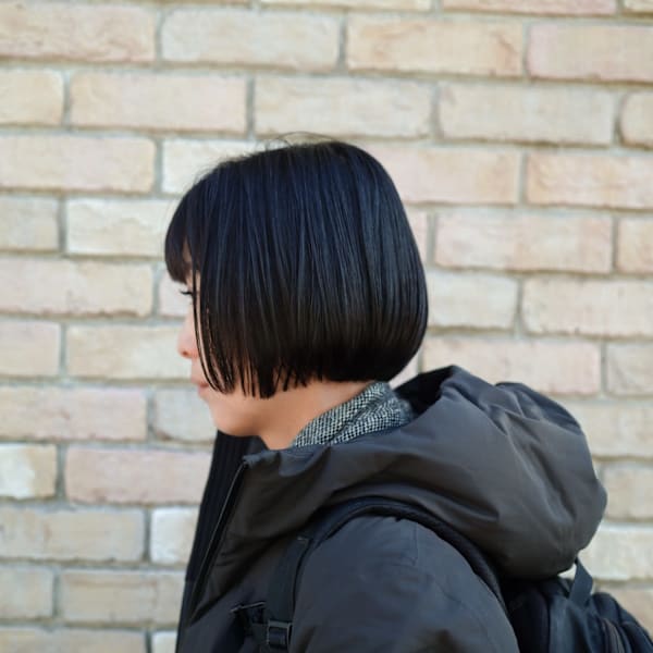 ミニボブ×黒髪