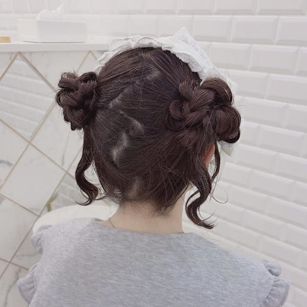 ヘッドリボン×くらげヘア＊まゆ＊大須/矢場町