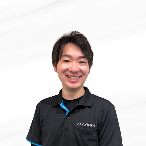 ミライズ整体院 三宮本院【ミライズセイタイイン サンノミヤホンイン】のスタッフ紹介。インチョウ ミヤザキ