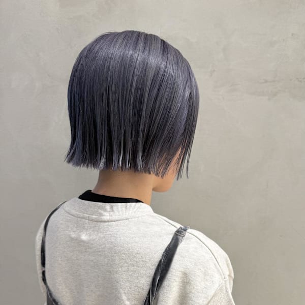 ボブ/白髪ぼかし/髪質改善カラー