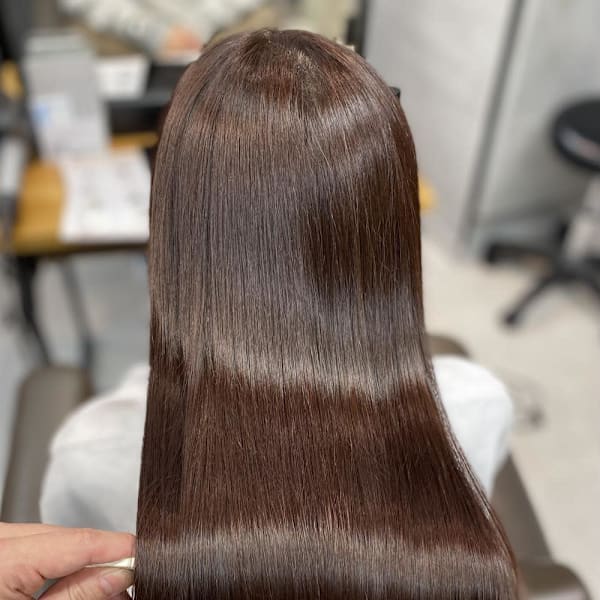 天使の縮毛矯正髪質改善酸性ストレート美髪矯正艶髪銀座有楽町