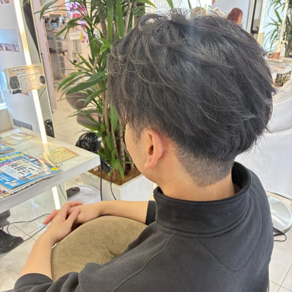 センター分け　2ブロック|Fits