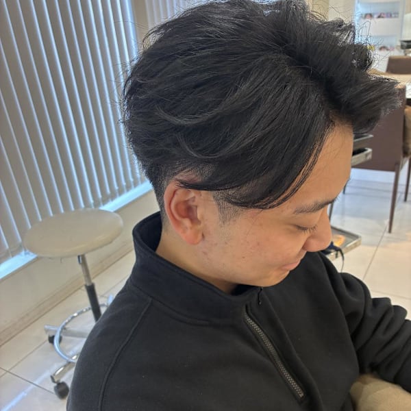 センター分け　2ブロック|Fits