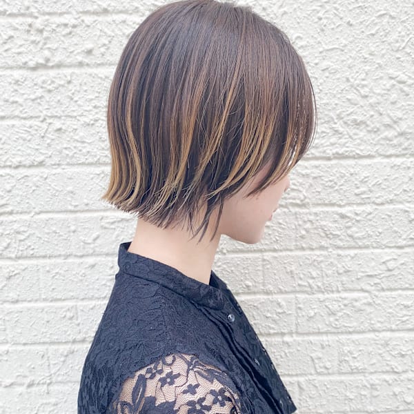 【morio成増/玉井】ボブ　アンブレラカラー