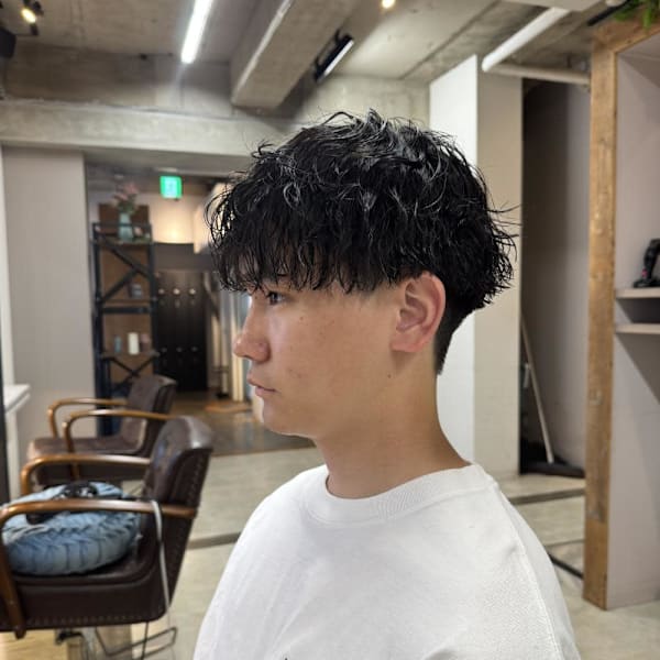 波巻きパーマ|半個室型美容室 Sourire 小倉店