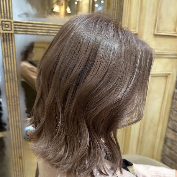 ウォームブラウン/ミディアムレイヤー/ミルクティーブラウン|Cyntia by artina 渋谷店