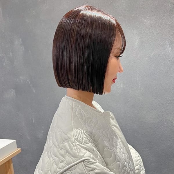 パツッと切りっぱなしBob♪