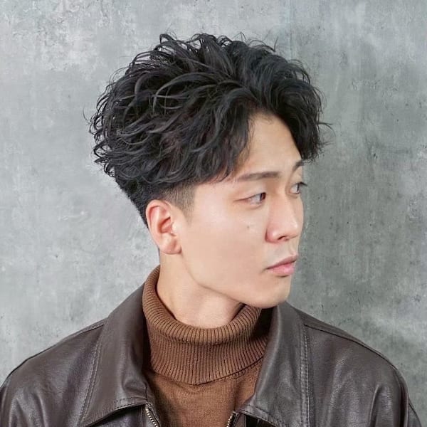 ニュアンスパーマ フェザーパーマ 【理容室】