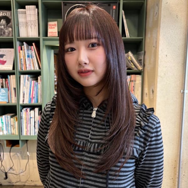 ロング×レイヤーカット