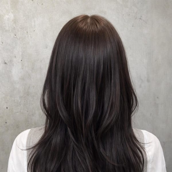 大人ガーリー/ダークアッシュ/似合わせカット/大宮駅