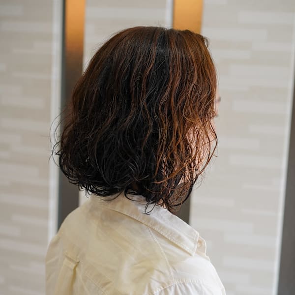 【50・60・70代】白髪ぼかしアンブレラカラー |mouf -hair&eyelash-