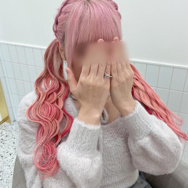 【ヘアメ】編み込みウェーブツインテ♪_ユウ