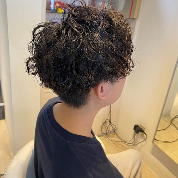 メンズパーマ/ツイストスパイラル