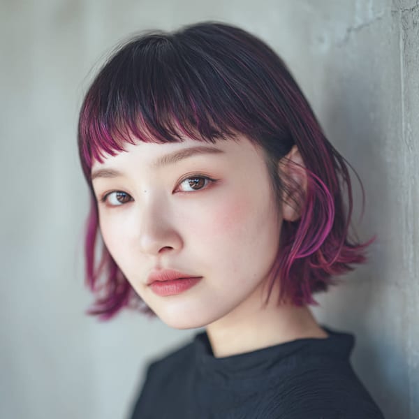 【RULA hair】フロントバンク&インナーカラー