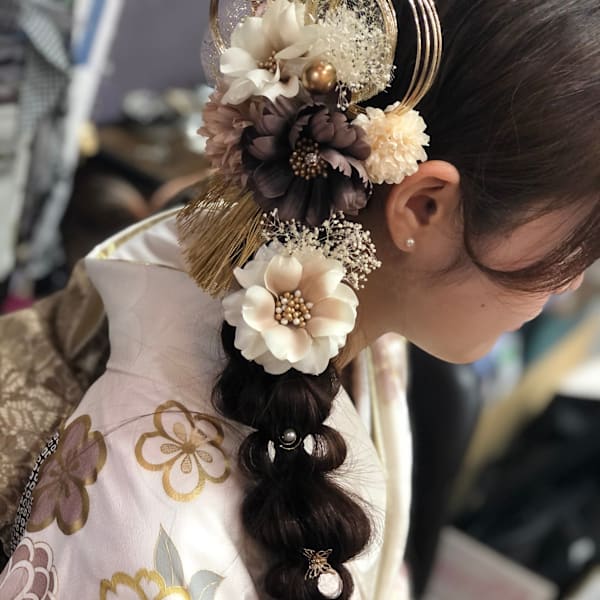 シニヨンアレンジ