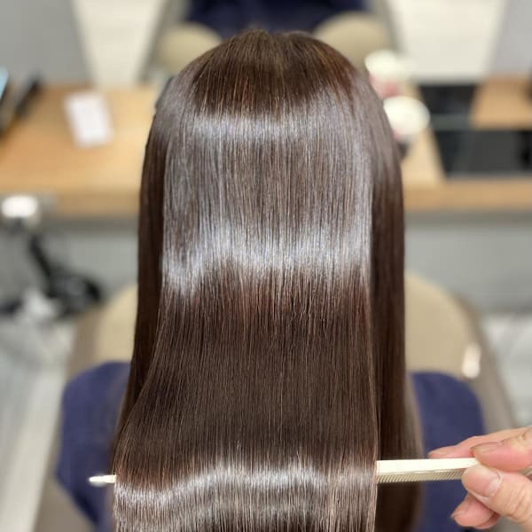 天使の縮毛矯正髪質改善酸性ストレート美髪矯正艶髪銀座有楽町