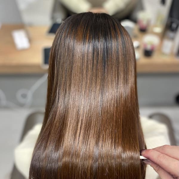 天使の縮毛矯正髪質改善酸性ストレート美髪矯正艶髪銀座有楽町