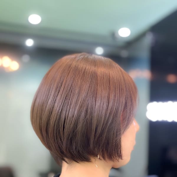 艶ショート×髪質改善水素トリートメント