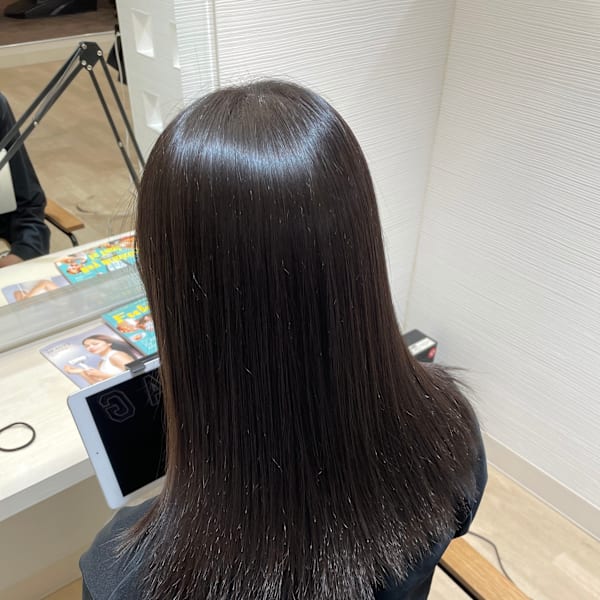美髪矯正ストレート