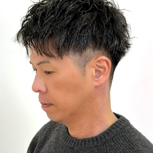 ショートツイストスパイラルパーマ