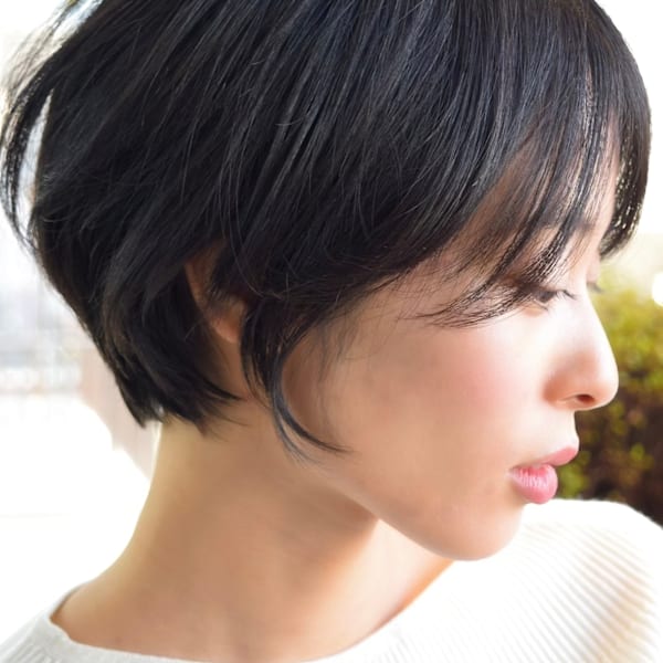 大人の美シルエットショート