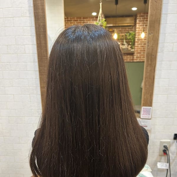キッズカット　女の子　ミディアム　セミロング