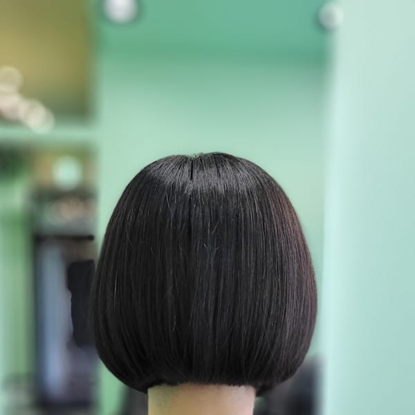 丸みボブ×髪質改善