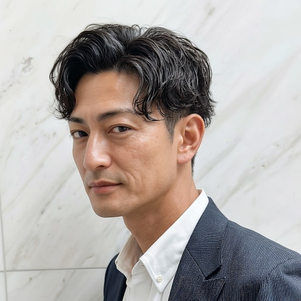 メンズショートヘア　