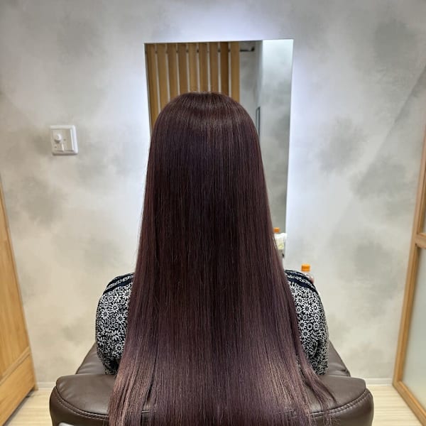 【髪質改善】UPTOGLOSS水素トリートメントで艶髪に