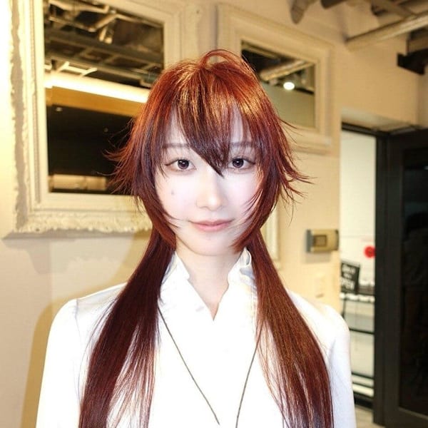 フェアリーレイヤー ディープレッド ボルドーカラー