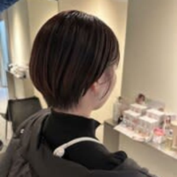 丸みショート|【全席半個室サロン】髪質改善N° sopo 札幌/share salon JAM札幌