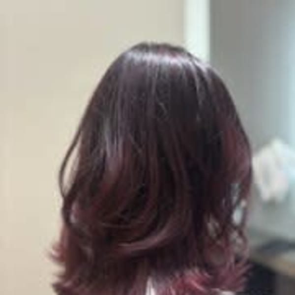 ダークピンクグラデーション