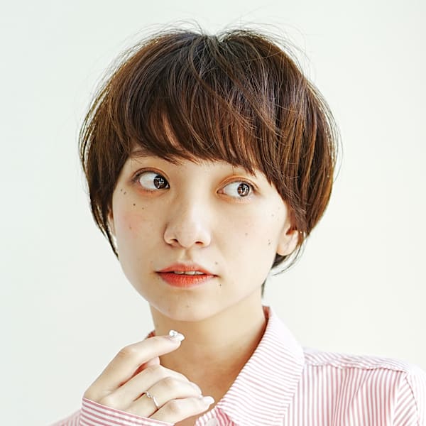 前下がりショート・ボブ/絶壁解消/前髪あり/40代/30代|INCEPTION  GINZA 銀座