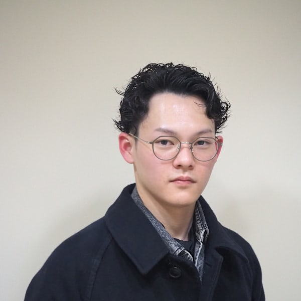 大人のラフウェーブメンズスタイル