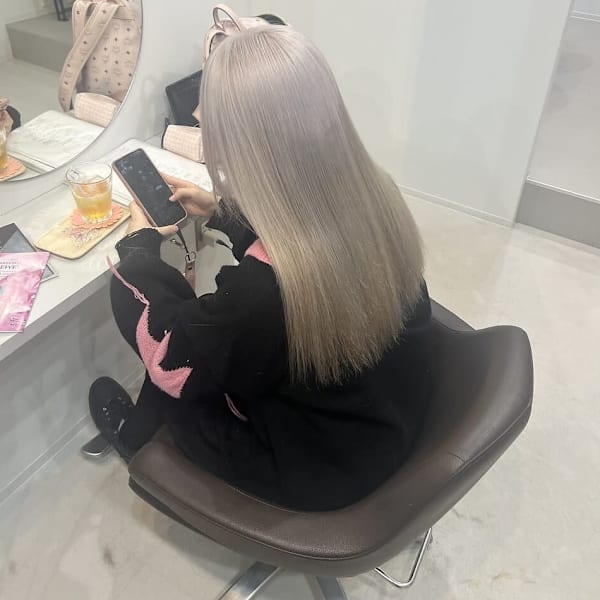 黒染め履歴からハイトーン