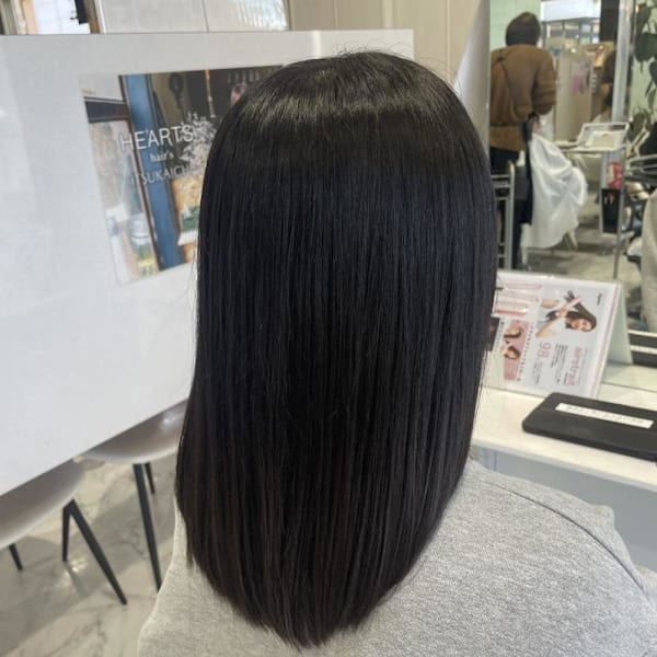 ストレートヘア／艶髪|HEARTS hair's五日市店