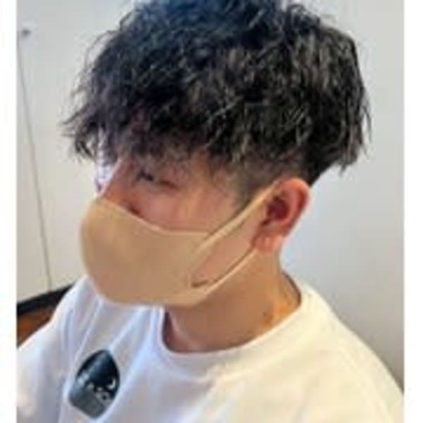 メンズデザインパーマ|Room RICHAIR