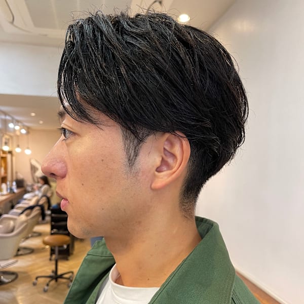 メンズ、メンズカット、パーマ