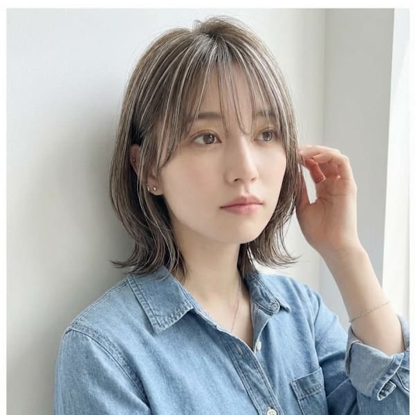 ［大人ハイライト／ハイライト/ショートカット/千葉/］|duFaBle