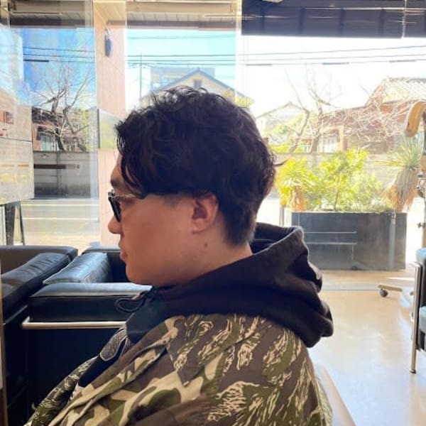 メンズデザインパーマ|Room RICHAIR